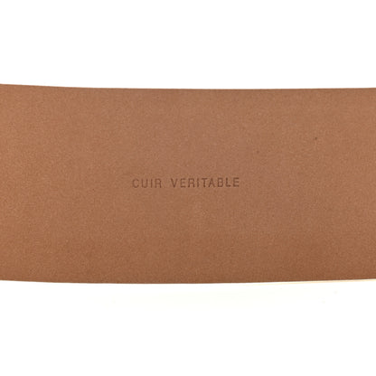 Chanel Calfskin CC Belt 90 36 White 5 of 9