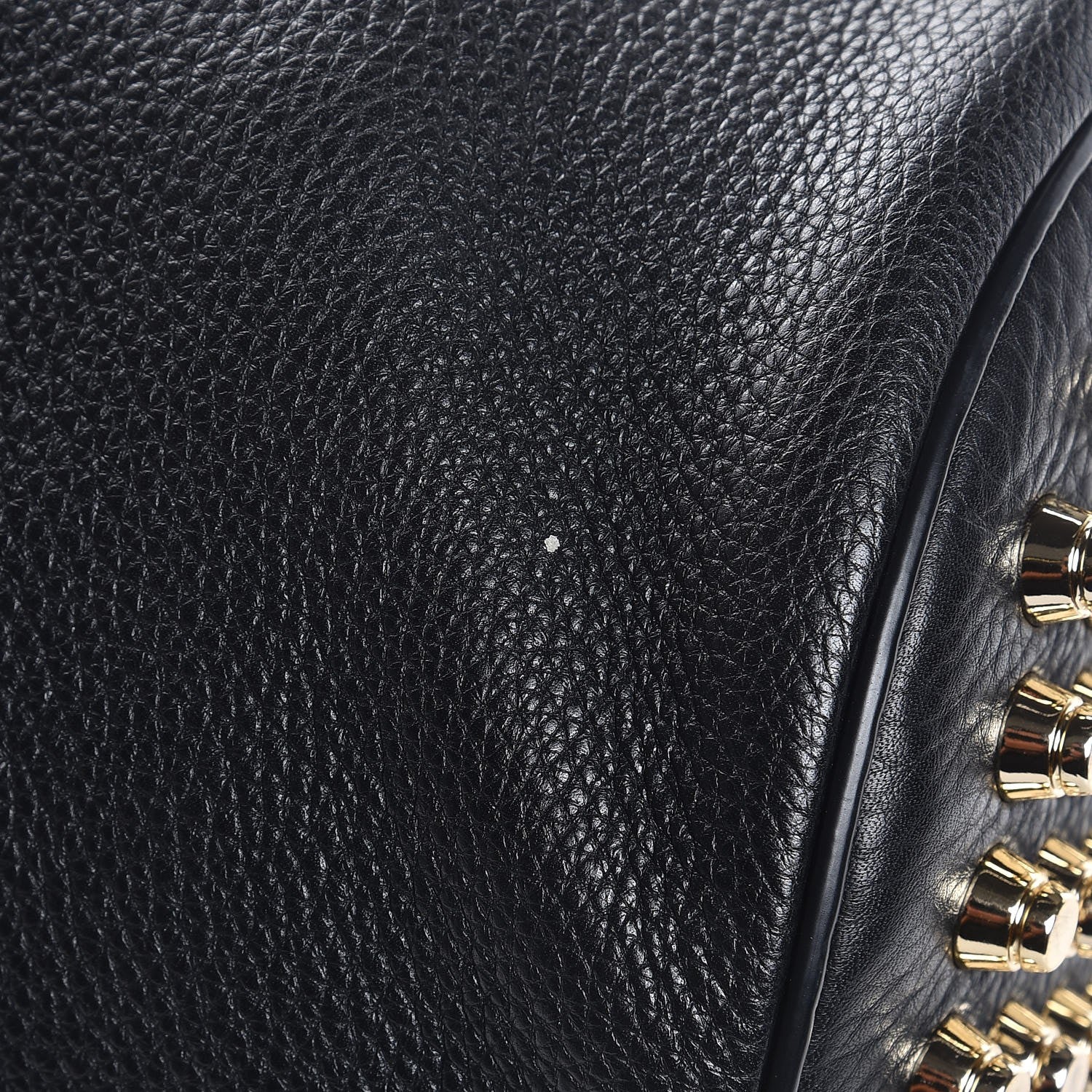 Alexander Wang Pebbled Lambskin Diego Bucket Bag Black Antique Brass Hardware 7 of 7