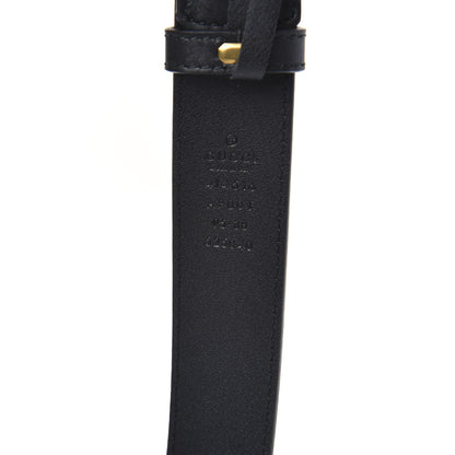 Gucci Calfskin Double G 30mm Belt 95 38 Black 4 of 4