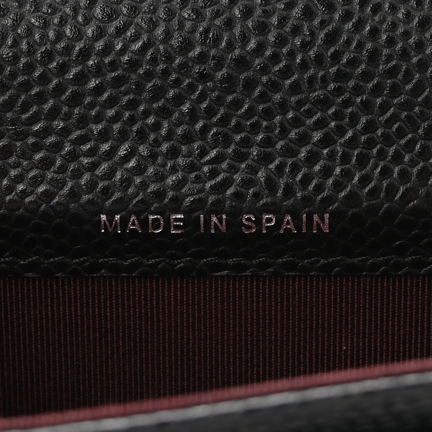Caviar Quilted Flap Card Holder Black
