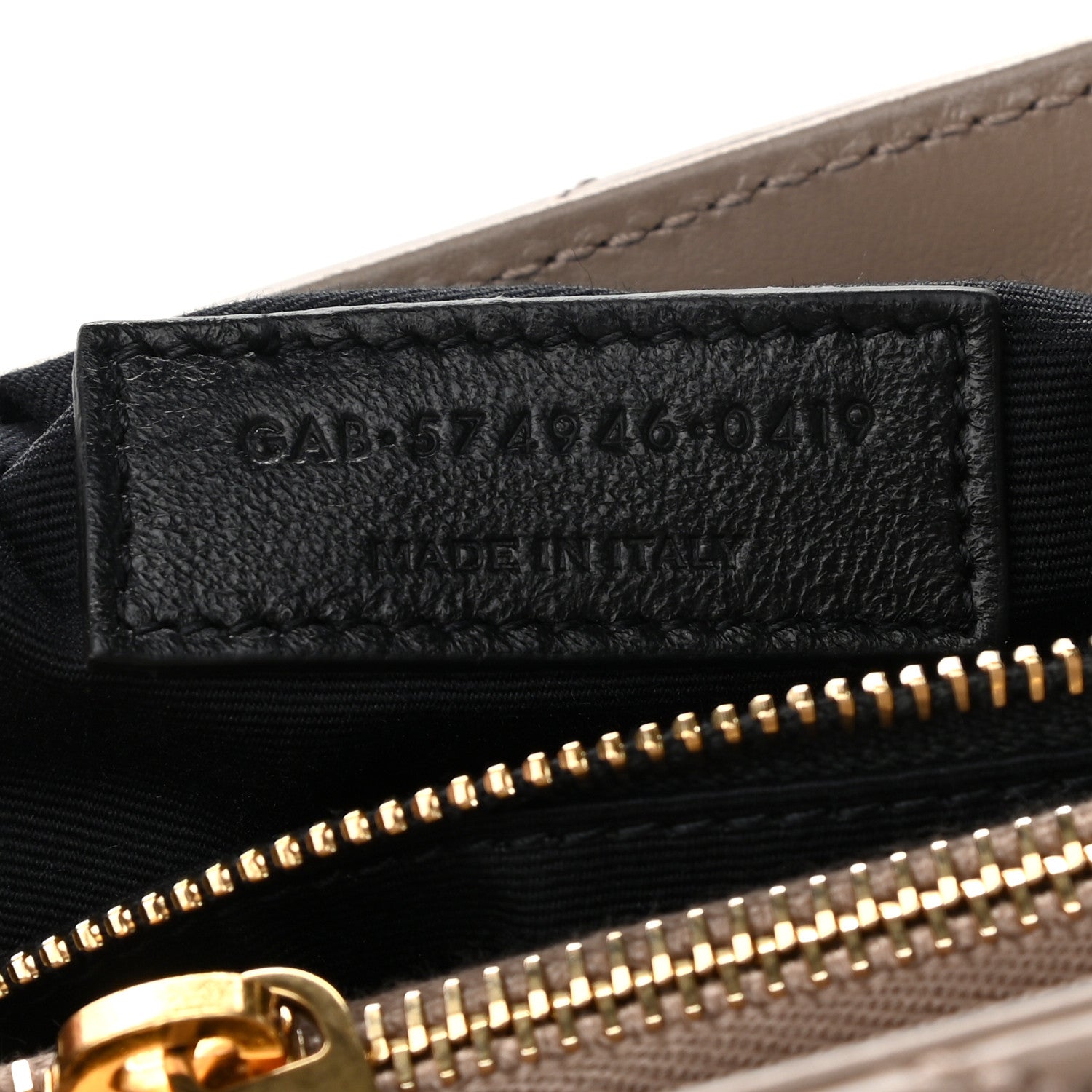 Saint Laurent Calfskin Y Quilted Monogram Medium Loulou Chain Satchel Dark Beige 7 of 10
