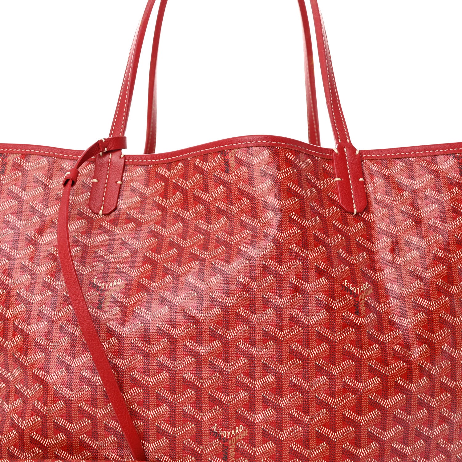 Goyard Goyardine Saint Louis GM Red 7 of 24