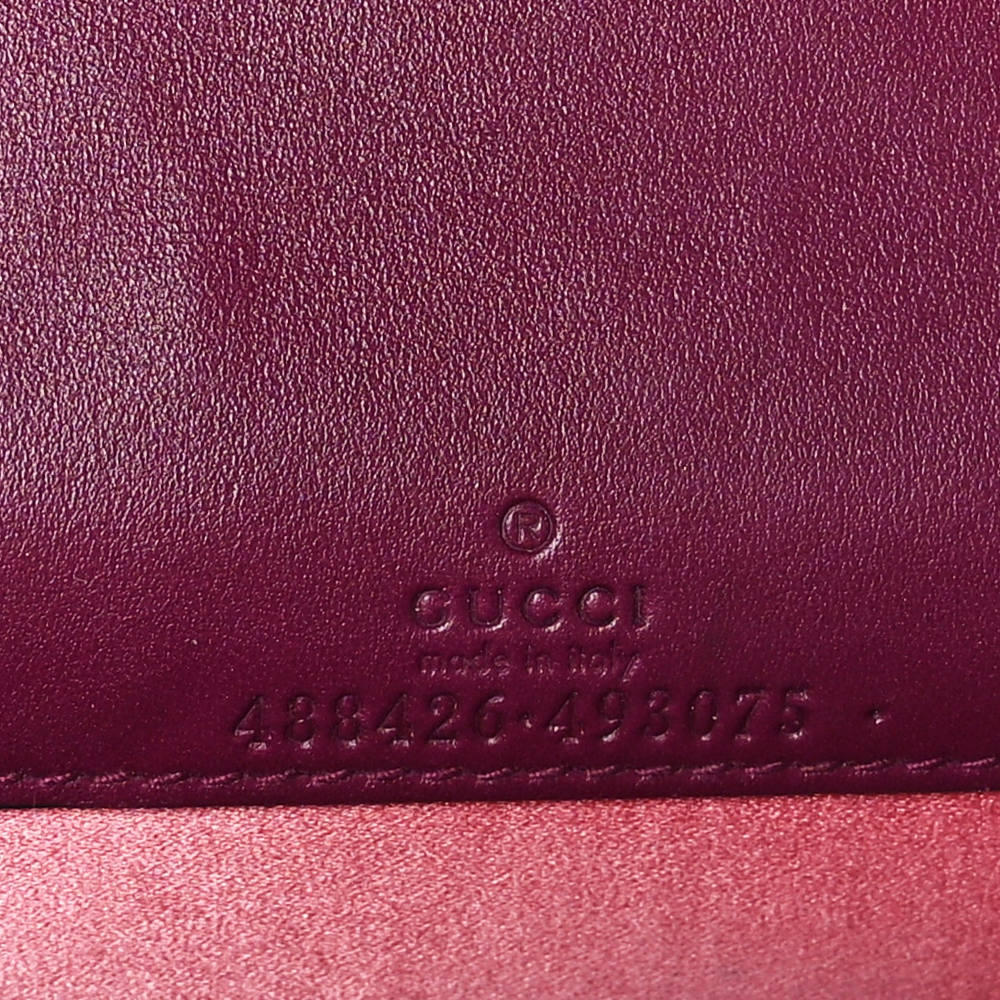 Velvet Matelasse GG Marmont Mini Bag Fuchsia Violet Cyclamen