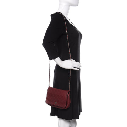 Chanel Lambskin Quilted Single Flap Red 2 of 13
