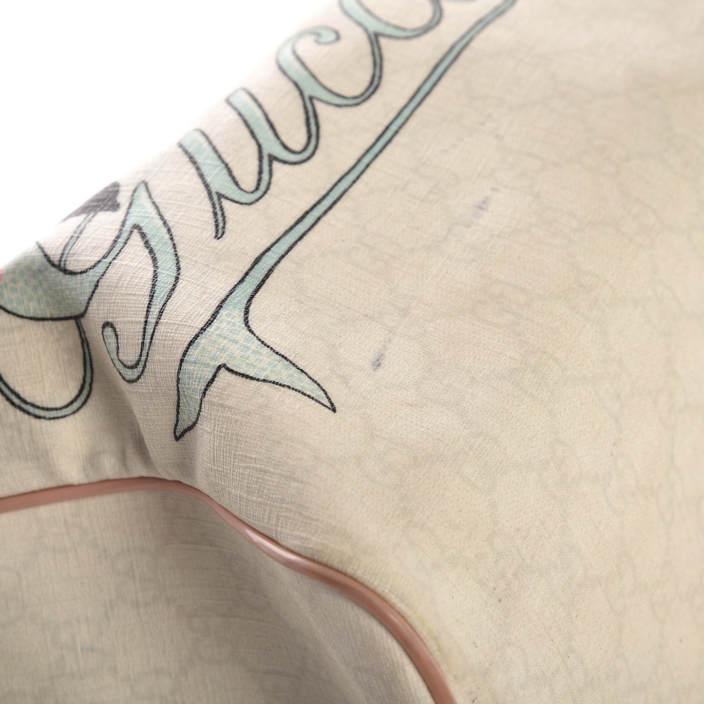 GG Plus Monogram Mermaid Medium Joy Boston Off White