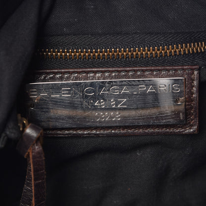 Balenciaga Agneau Classic Hardware First Chocolate 6 of 8