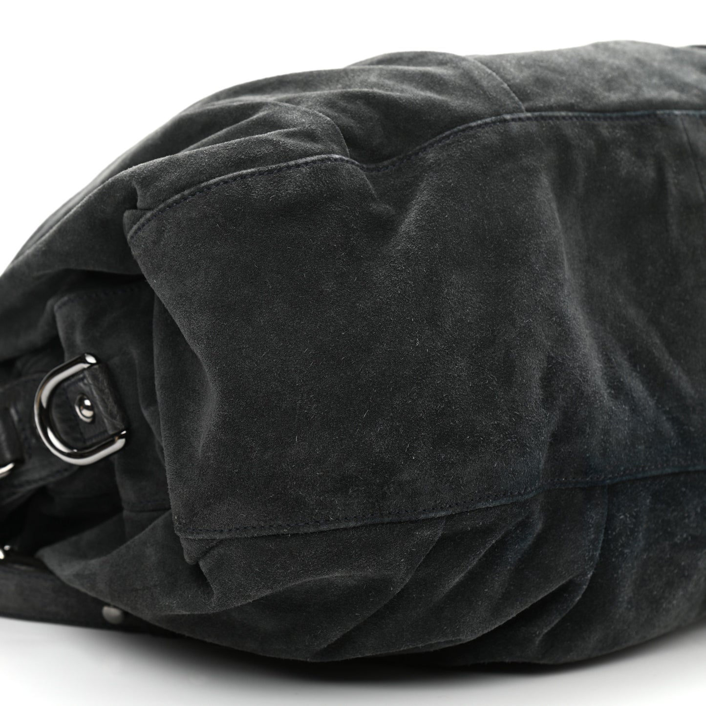 Suede Icon Bit Large Boston Grey