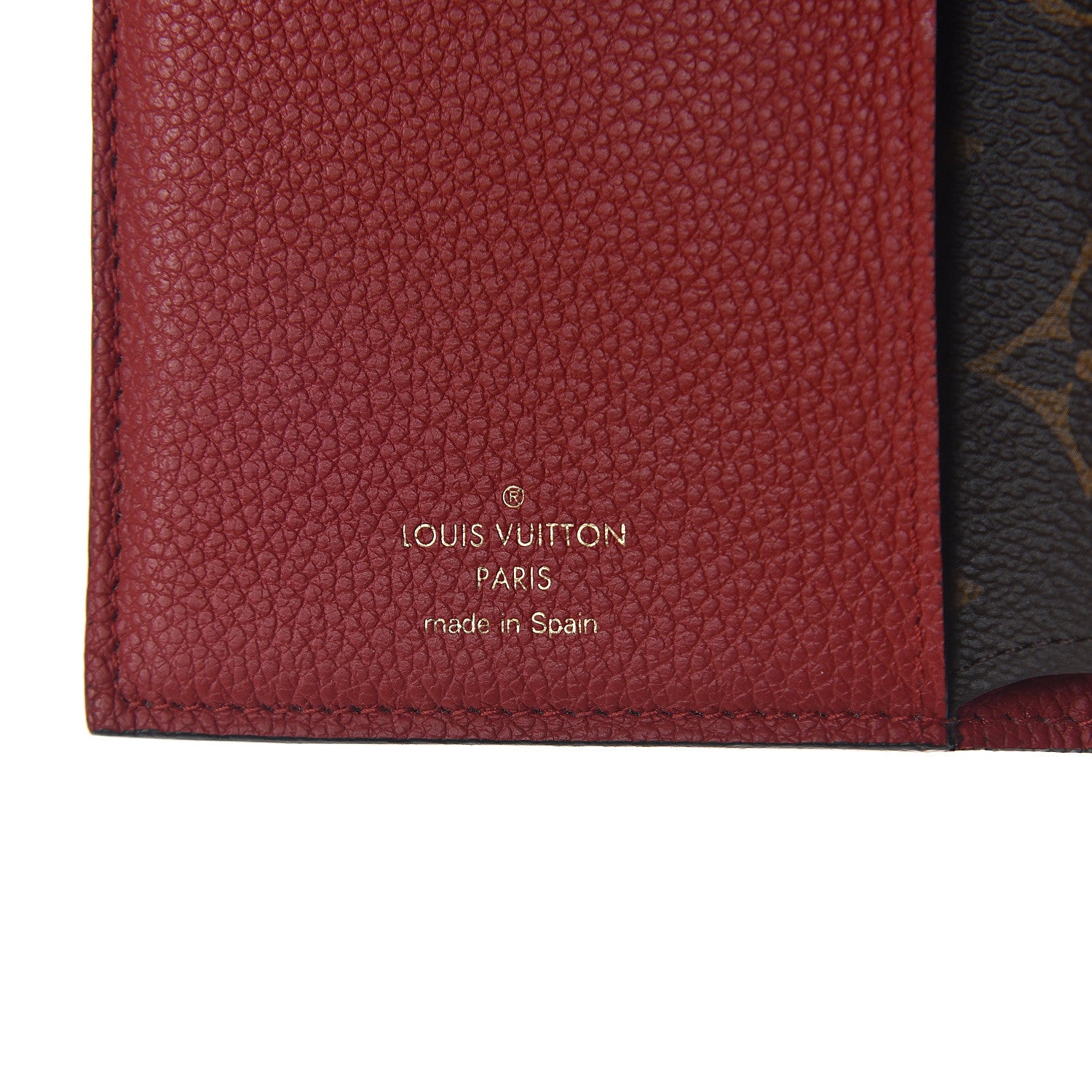Louis Vuitton Monogram Pallas Compact Wallet Cherry 5 of 5