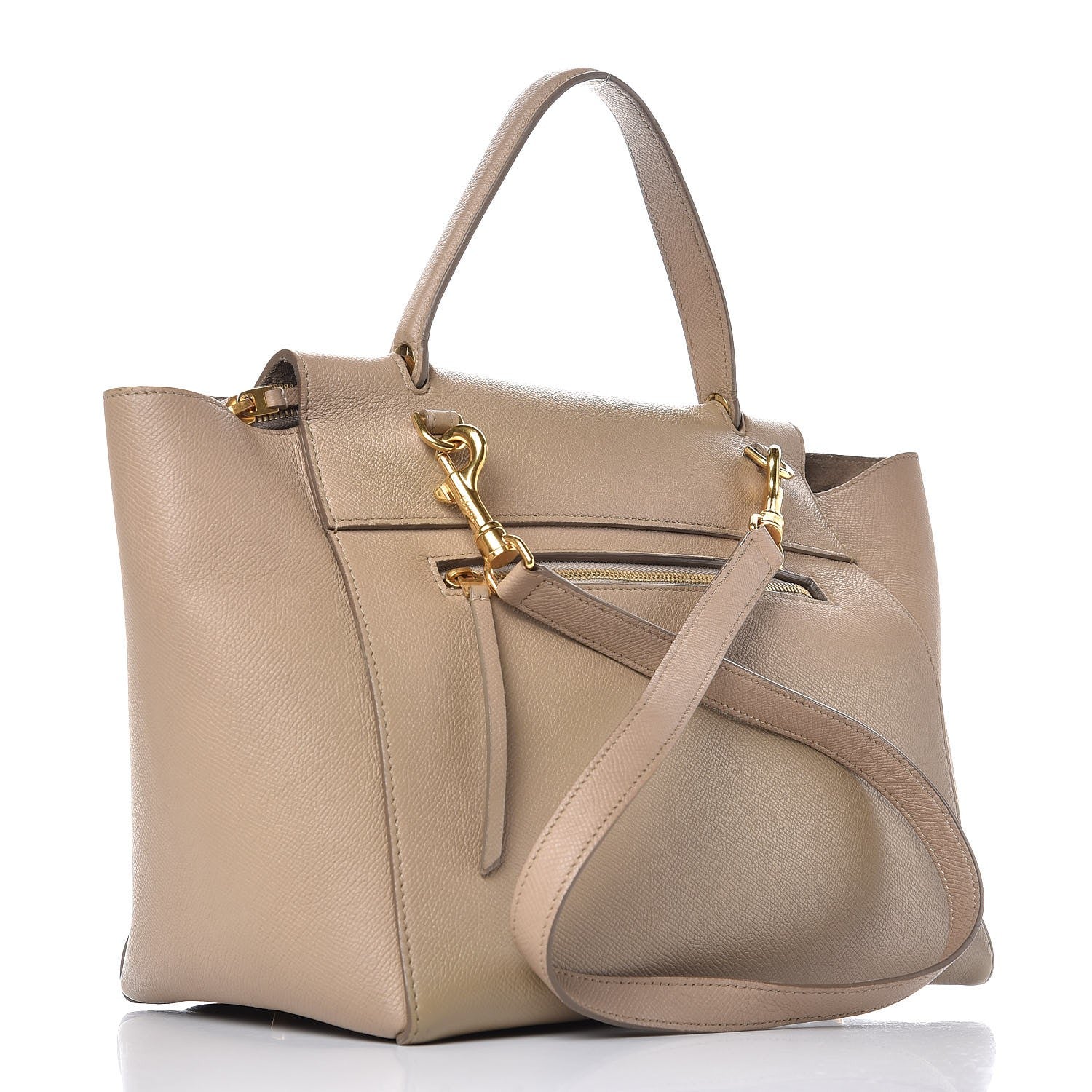 Celine Grained Calfskin Mini Belt Bag Light Taupe 4 of 14