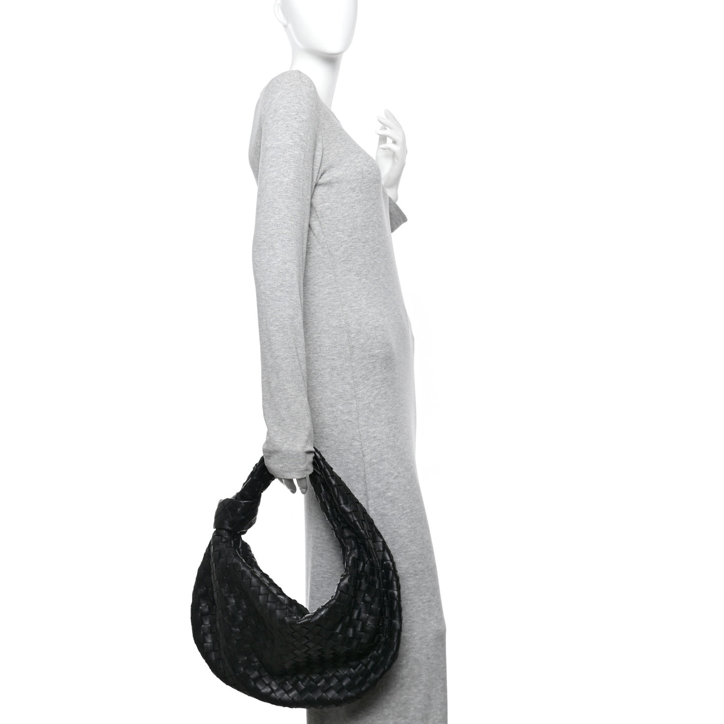 Nappa Intrecciato Small Jodie Black