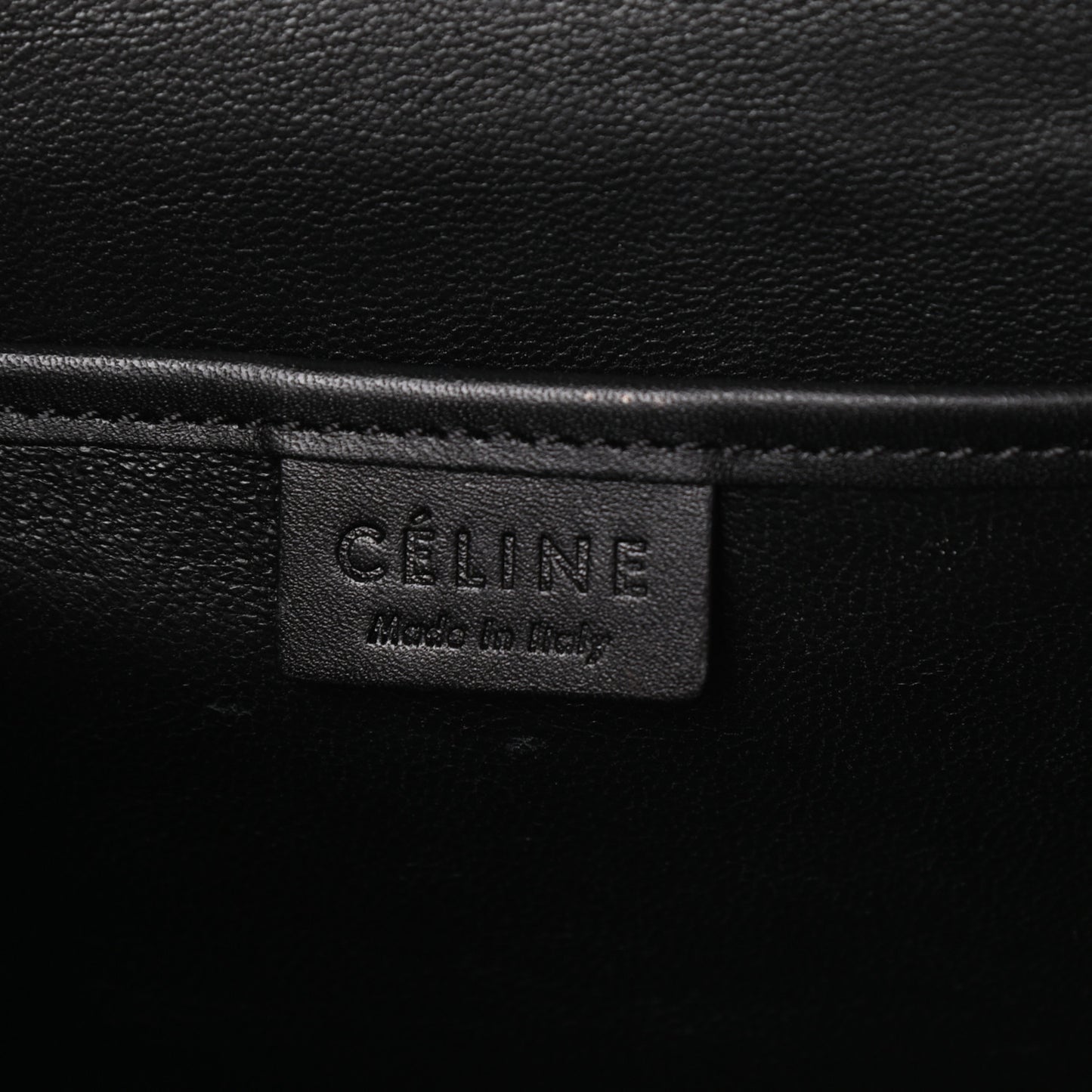 Drummed Calfskin Nubuck Nano Tri-Color Luggage Burgundy