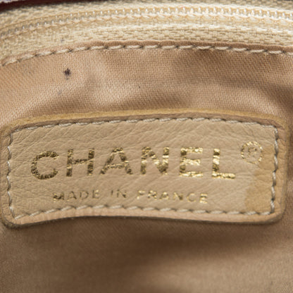 Chanel Vinyl XL Rock and Chain Flap Bordeaux 6 of 7