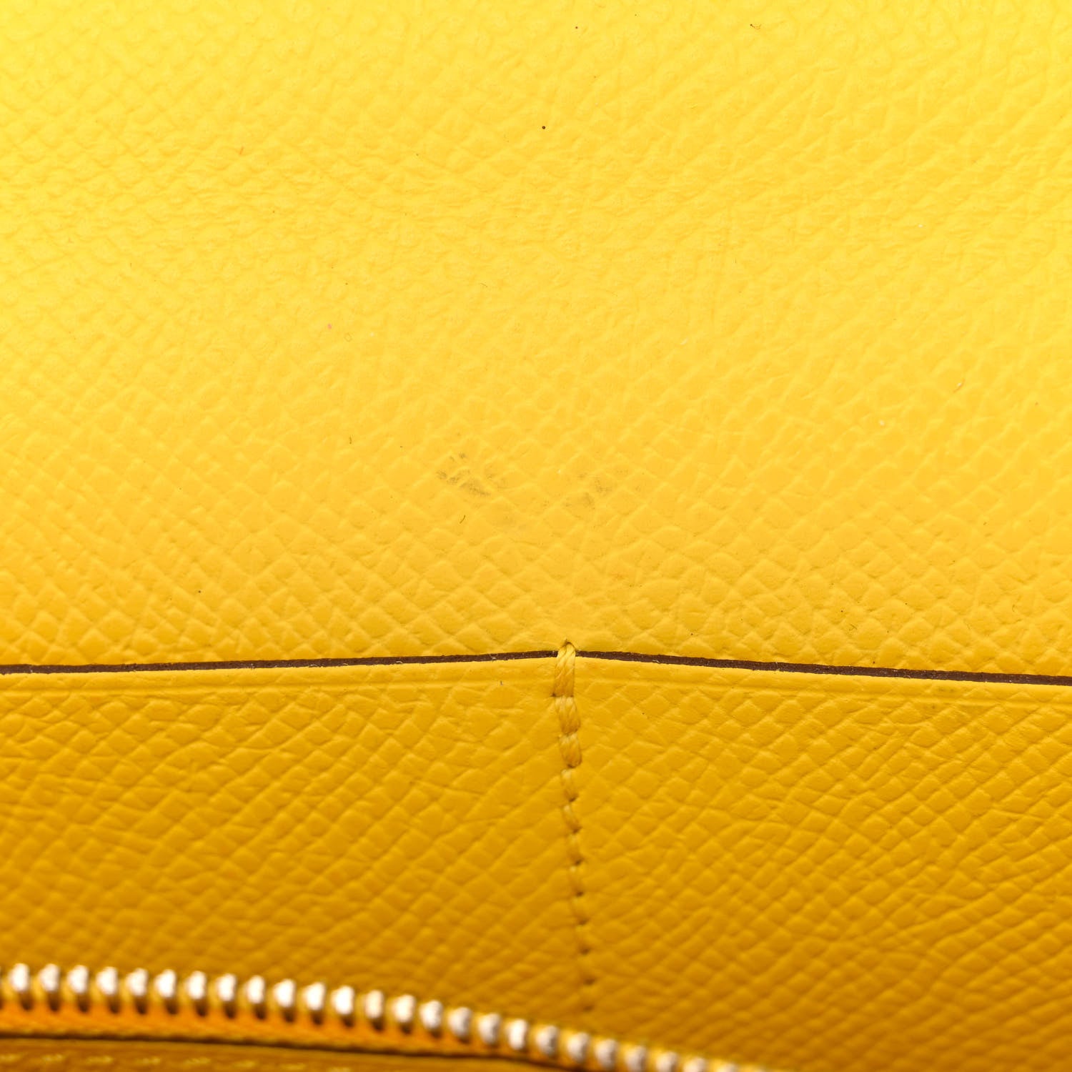 Hermes Epsom Kelly Wallet To Go Jaune De Naples 11 of 14