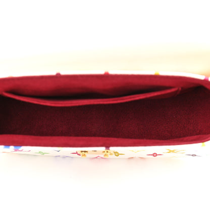 Louis Vuitton Monogram Multicolor Sologne White 5 of 11
