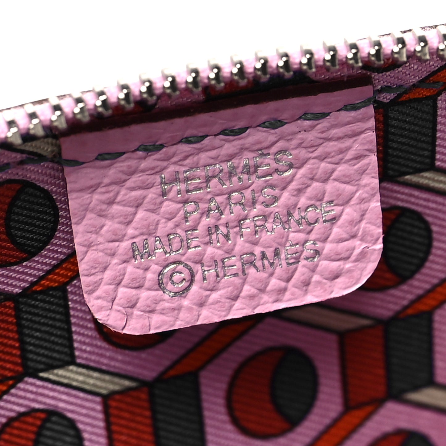 Epsom Silk'In Coin Purse Mauve Sylvestre