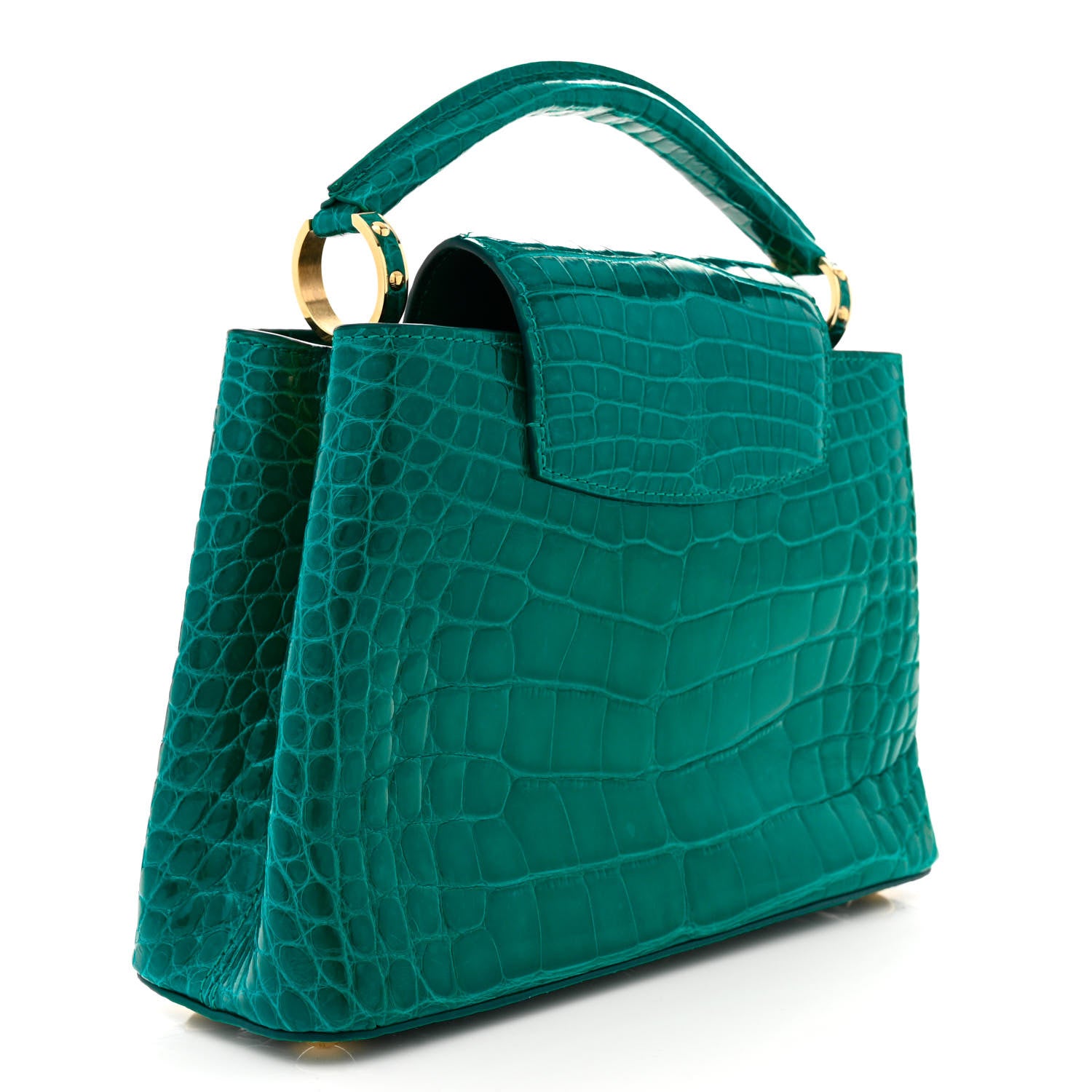 Louis Vuitton Alligator Capucines BB Emeraude 1500403 – FASHIONPHILE