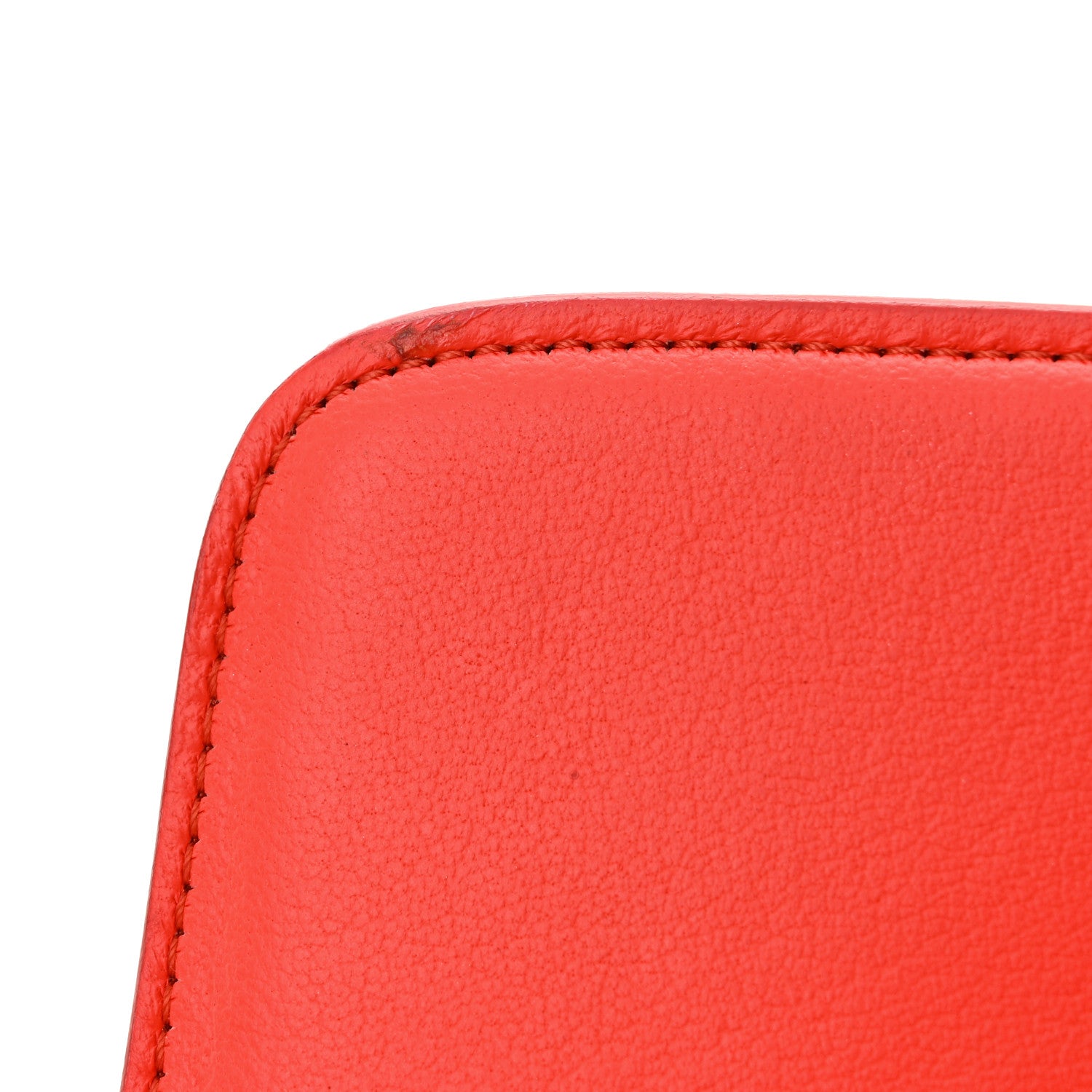 Celine Goatskin Medium Classic Box Flap Bag Alizarin 15 of 15