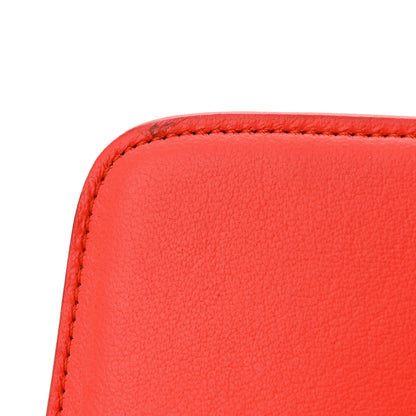 Celine Goatskin Medium Classic Box Flap Bag Alizarin 15 of 15