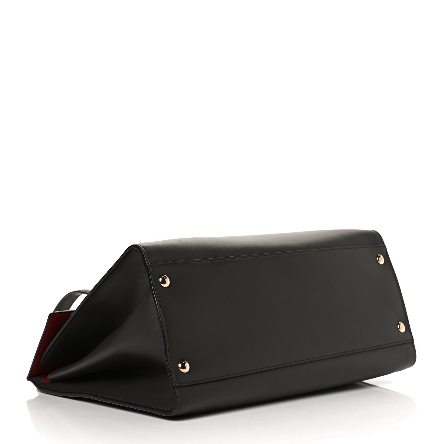 Salvatore Ferragamo Calfskin Mara Shoulder Bag Black 4 of 14