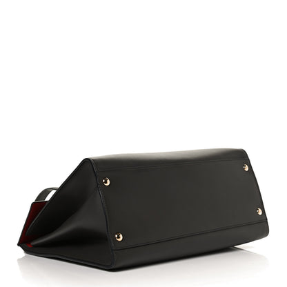 Salvatore Ferragamo Calfskin Mara Shoulder Bag Black 4 of 14