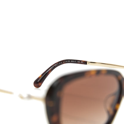 Chanel Pearl Square Sunglasses 5427-H-A Tortoise 5 of 7