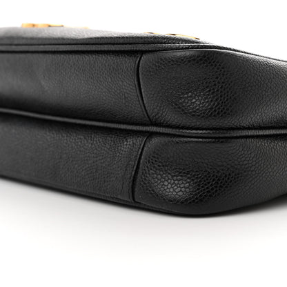 Chanel Caviar CC Shoulder Bag Black 10 of 10