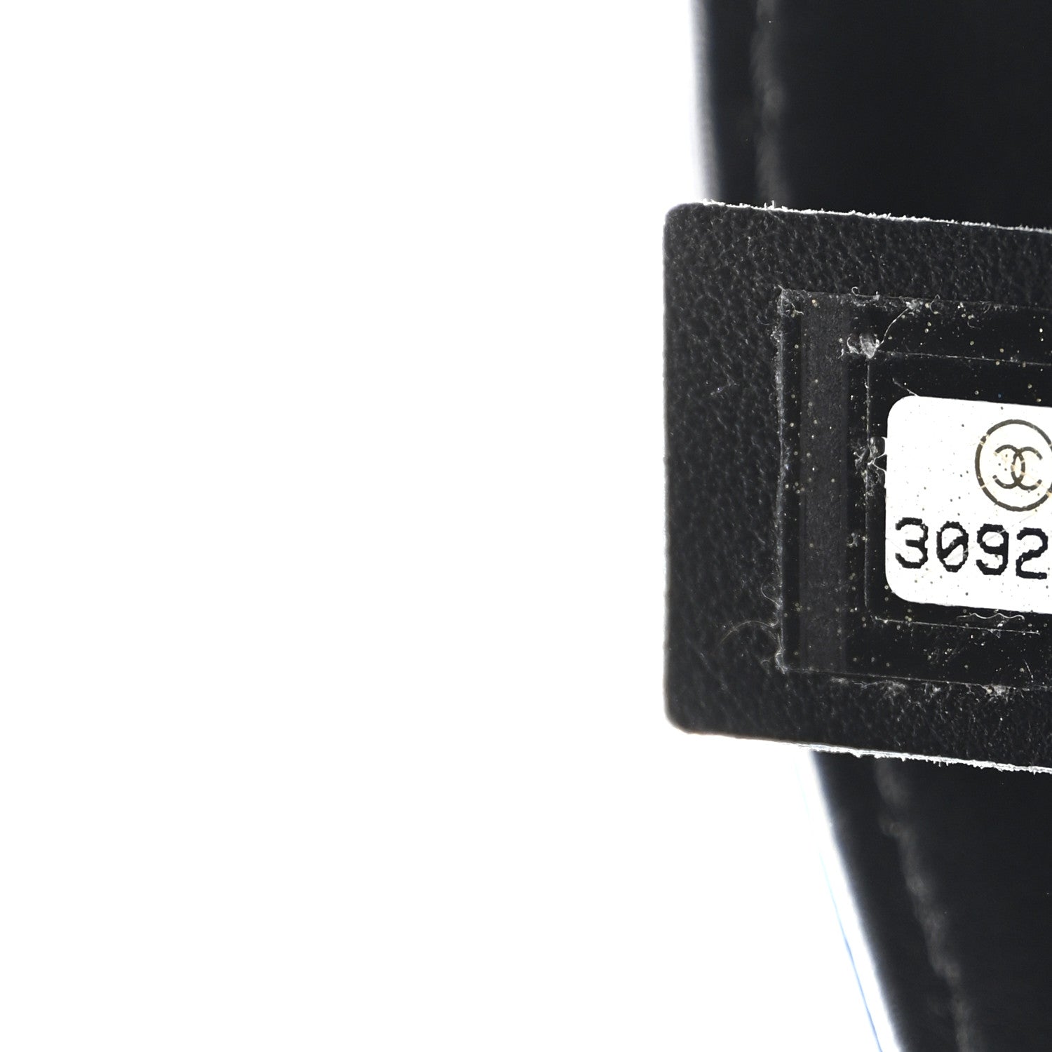 Chanel Calfskin Quilted CC Uniform Flap Belt Bag Black 7 of 10