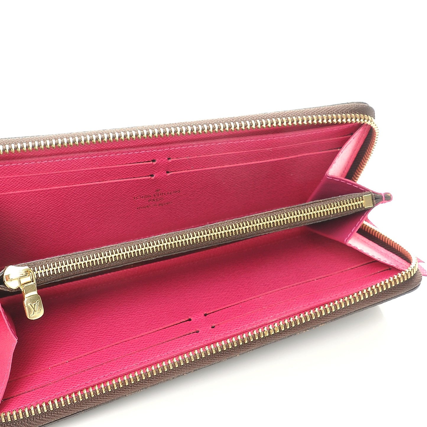 Monogram Clemence Wallet Hot Pink