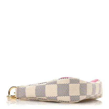 Louis Vuitton Damier Azur 2017 Christmas Animation Mini Pochette Accessories 4 of 7