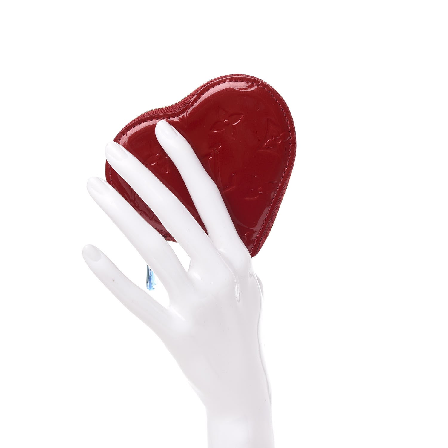 Louis Vuitton Vernis Coeur Heart Coin Purse Pomme D'Amour 2 of 7