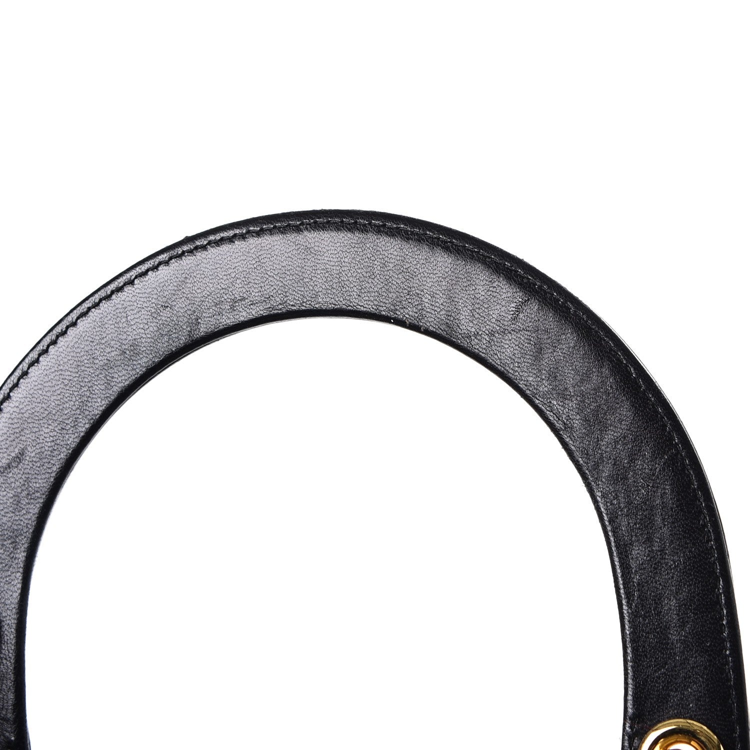 Christian Dior Lambskin Cannage Medium Lady Dior Black 13 of 14