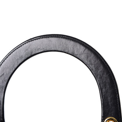 Christian Dior Lambskin Cannage Medium Lady Dior Black 13 of 14