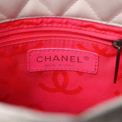 Chanel Calfskin Quilted Medium Cambon Tote White Black 14 of 17