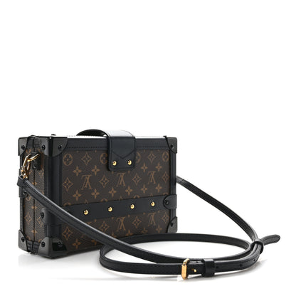 Louis Vuitton Monogram Petite Malle Black 3 of 9