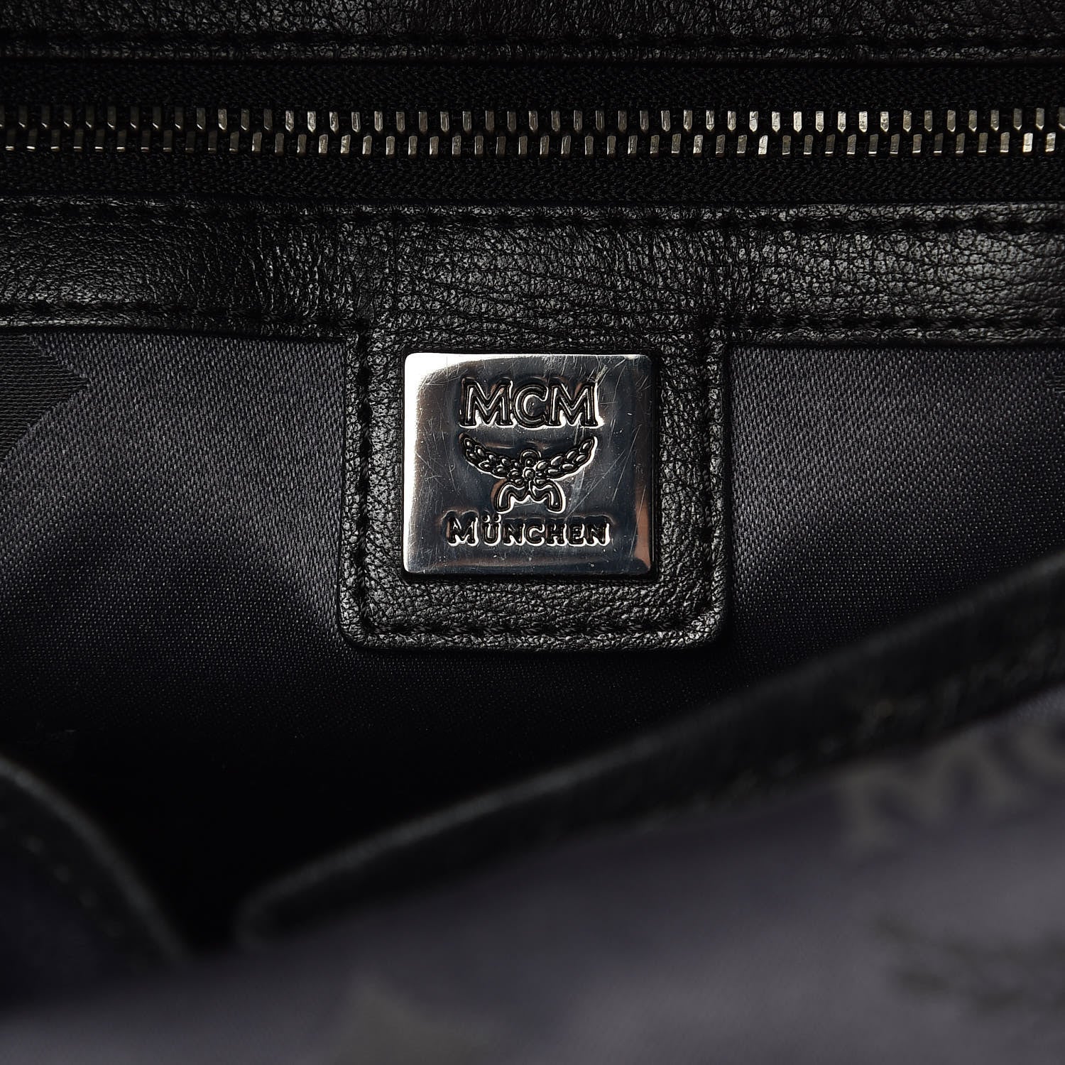 MCM Visetos Studded Small Dual Stark Backpack Black 6 of 11
