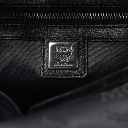 MCM Visetos Studded Small Dual Stark Backpack Black 6 of 11