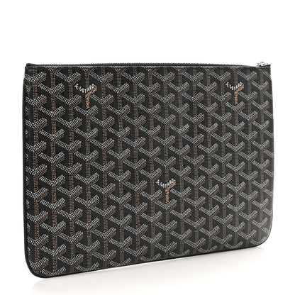Goyard Goyardine Senat Pochette MM Black 3 of 8
