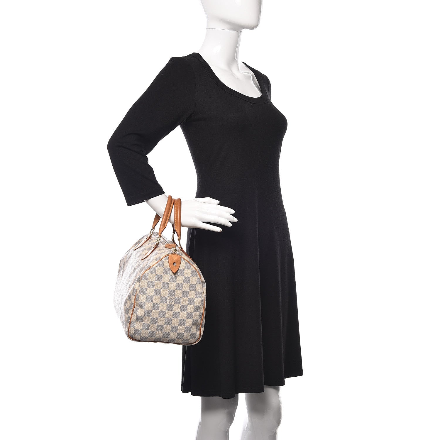 Louis Vuitton Damier Azur Speedy 30 2 of 18