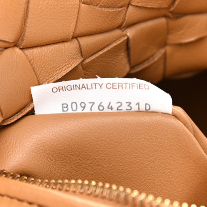 Bottega Veneta Nappa Intrecciato Teen Jodie Hobo Caramel 8 of 11