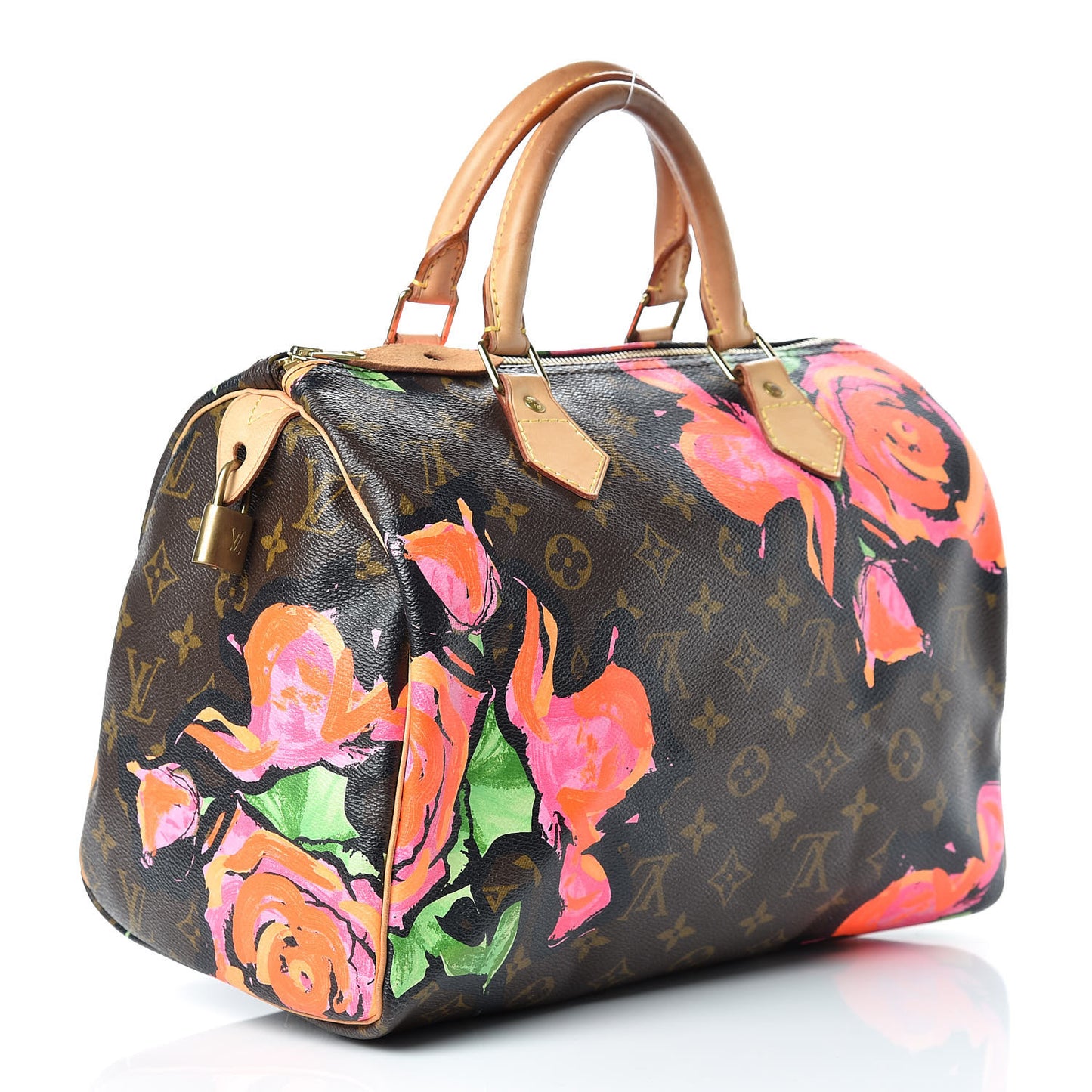 Monogram Roses Speedy 30