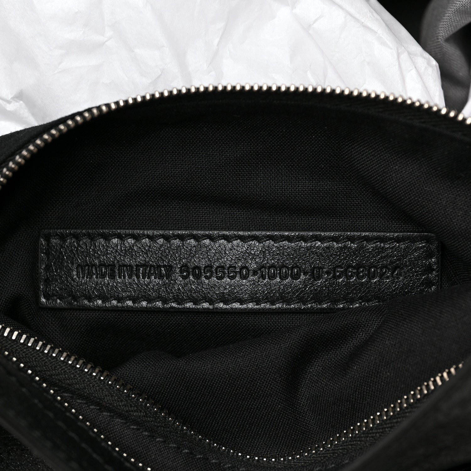 Balenciaga Agneau Classic Silver Hardware City Black 7 of 9