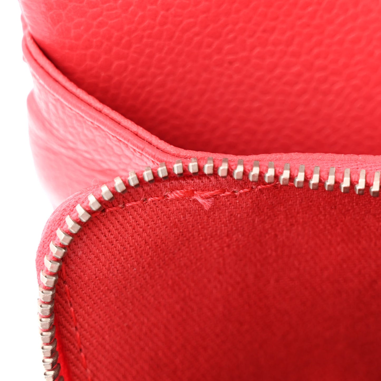 Caviar Quilted Timeless CC Soft Tote Coral