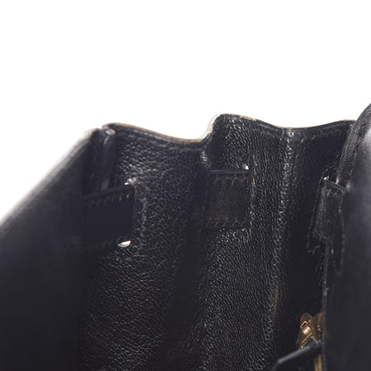 Hermes Box Kelly Retourne 28 Black 27 of 39
