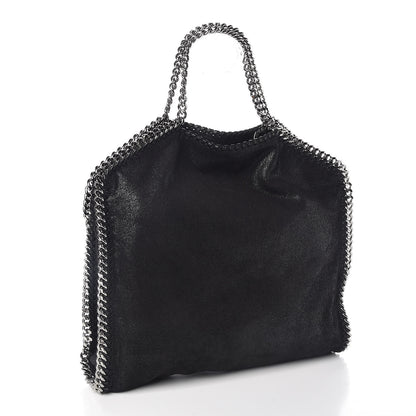 Stella McCartney Shaggy Deer Falabella Fold Over Tote Black 3 of 8