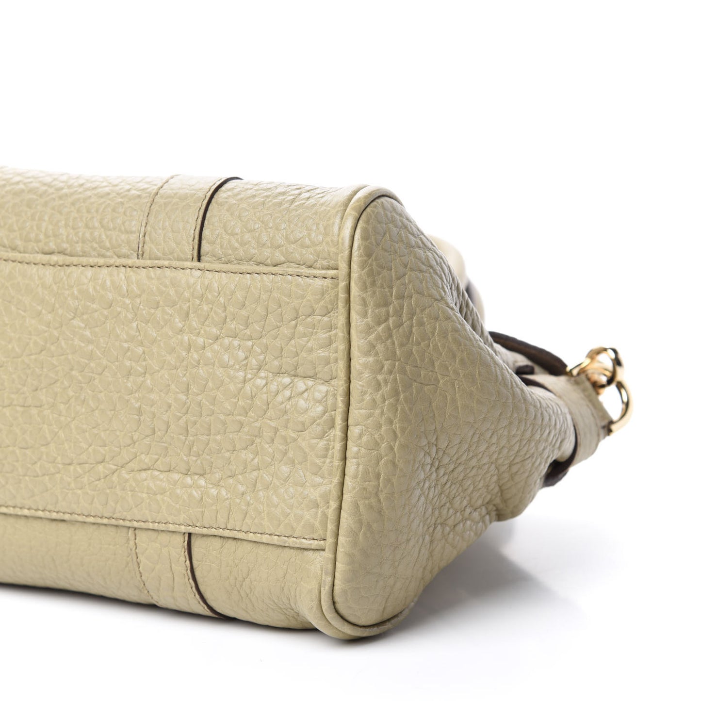 Shrunken Calfskin Small Bayswater Beige