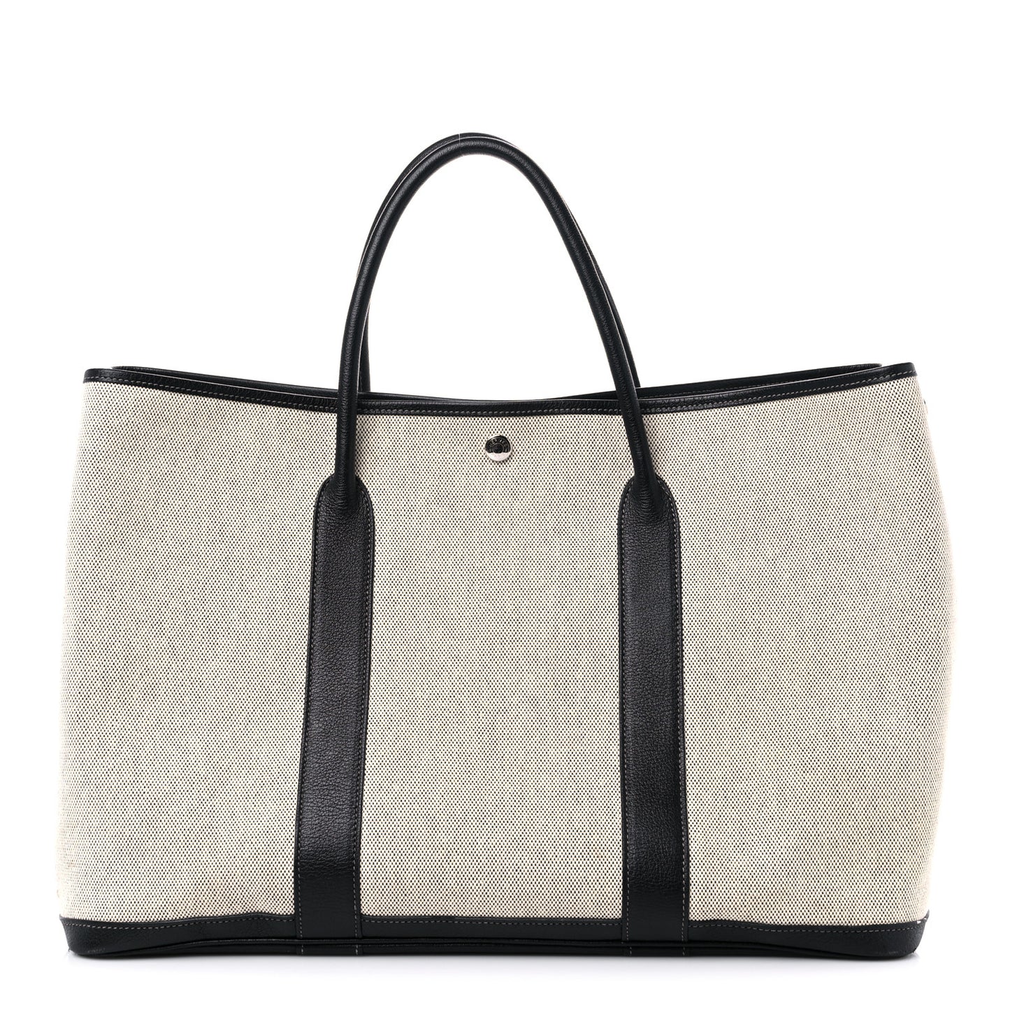 Toile Buffle Gala Garden Party Tote 49 GM Black