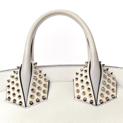 Christian Louboutin Calfskin Small Eloise Tote White 7 of 15