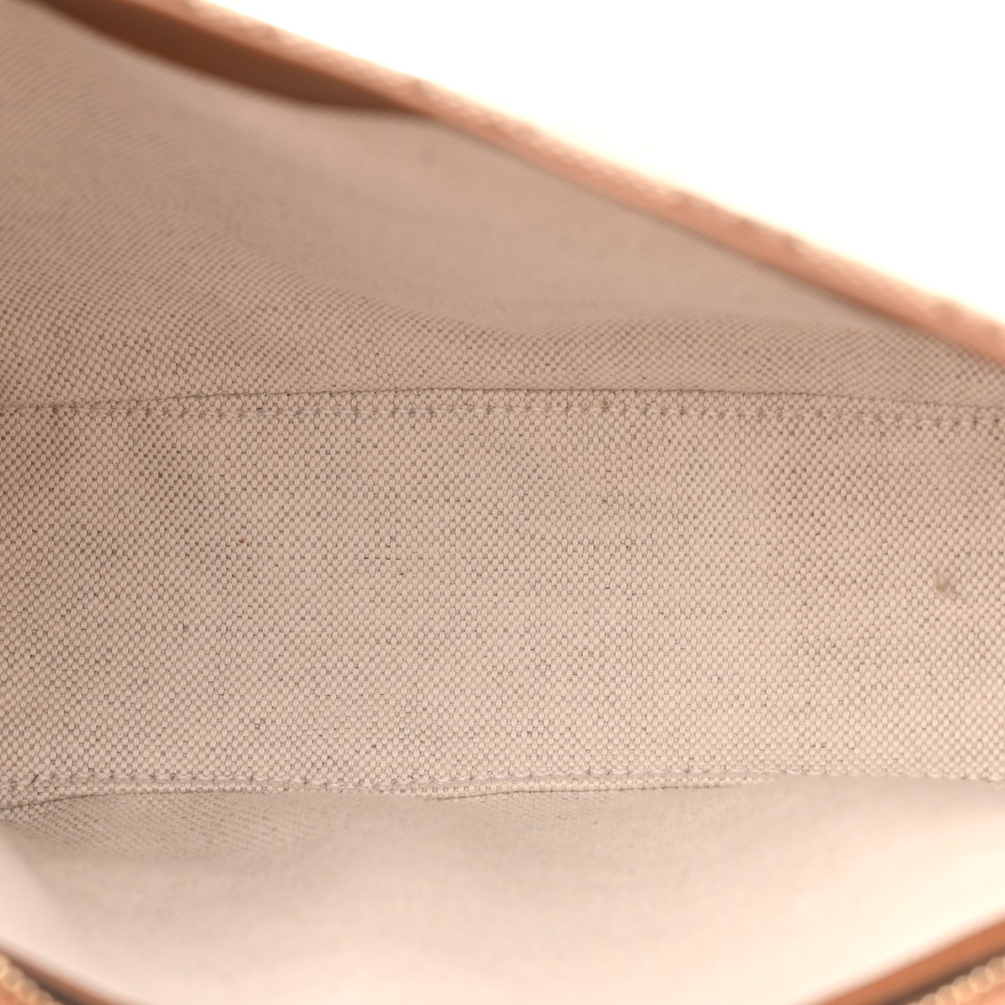 GG Monogram Calfskin Medium Blondie Top Handle Bag Beige Dark Brown