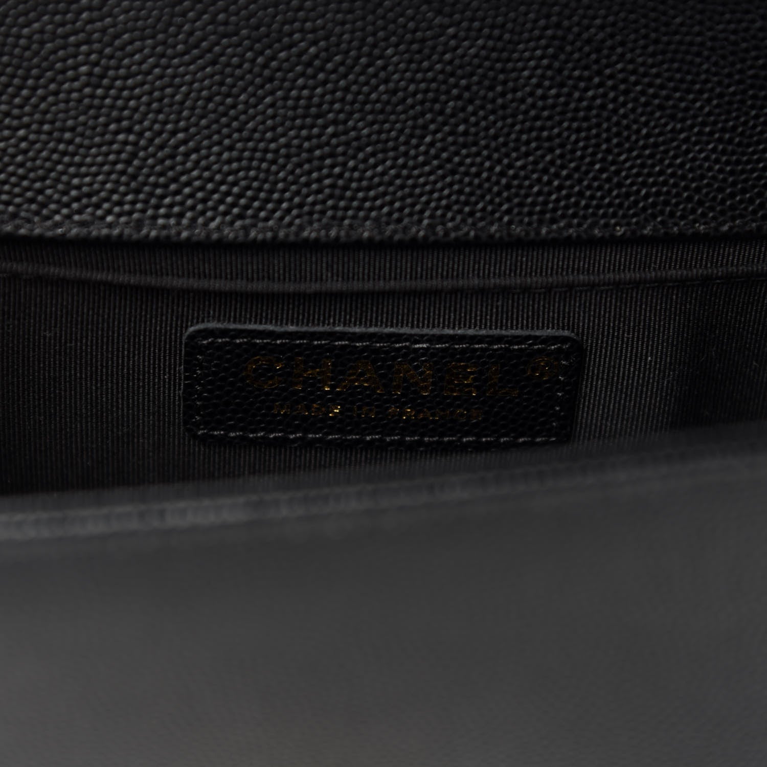 Chanel Caviar Quilted Small Boy Flap Black 9 of 12