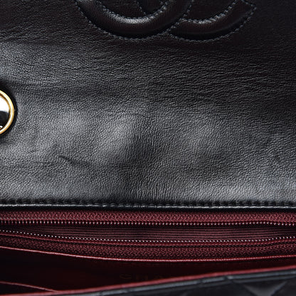 Chanel Lambskin Quilted Mini Square Flap Black 7 of 11